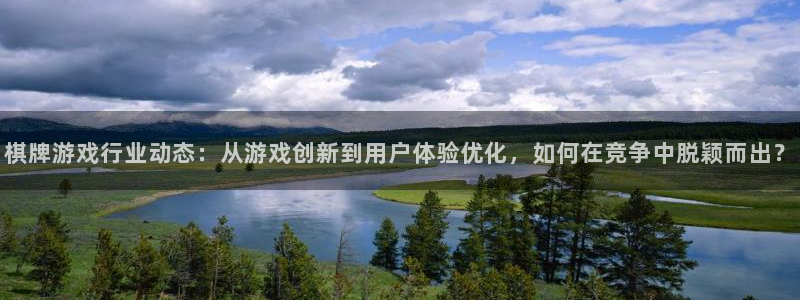长征娱乐官方平台：棋牌游戏行业动态：从游戏创新到用户体验优化